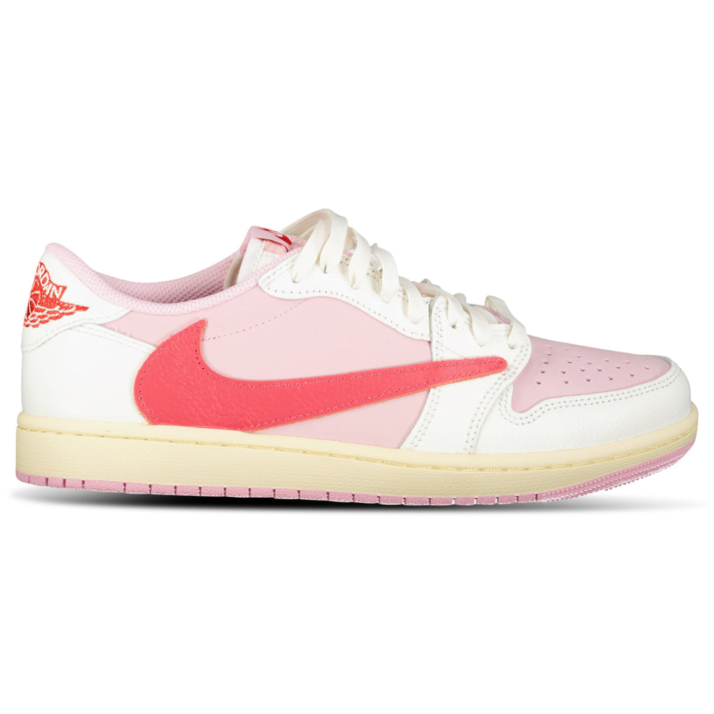 TRAVIS SCOTT X AIR JORDAN 1 RETRO LOW OG SP 'SAIL TROPICAL PINK'