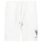 Casablanca Tennis Club Icon Sweatshorts in Off-White