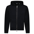 Burberry Archive Rear Felt Logo Hoodie in Black