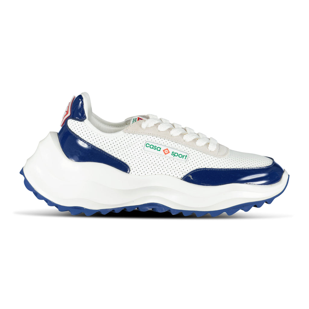 Casablanca Atlantis Chunky Sneakers White & Navy