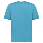 Burberry 'Ellison' Stripe Embroidery T-Shirt Turquoise