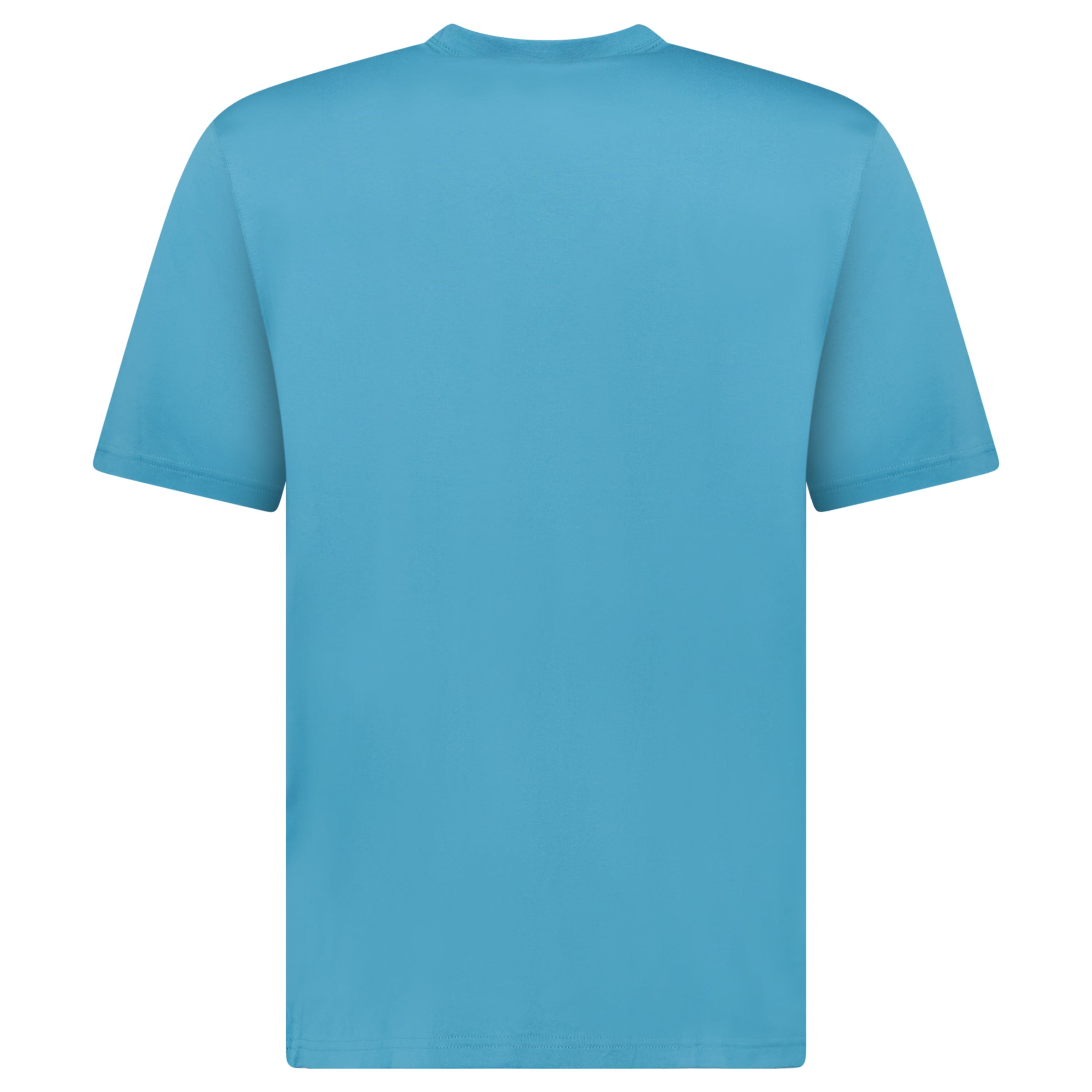 Burberry 'Ellison' Stripe Embroidery T-Shirt Turquoise