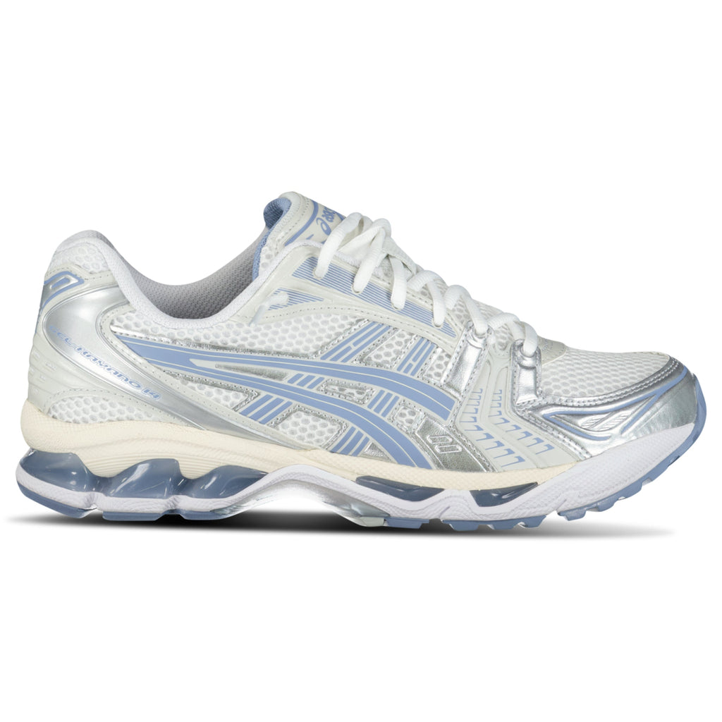 ASICS GEL KAYANO 14 WHITE/LIGHT NAVY