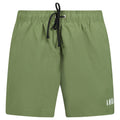 Amiri Core Logo Drawstring Swim Shorts Military Green