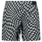 Amiri Wavy MA Swim Trunk Black