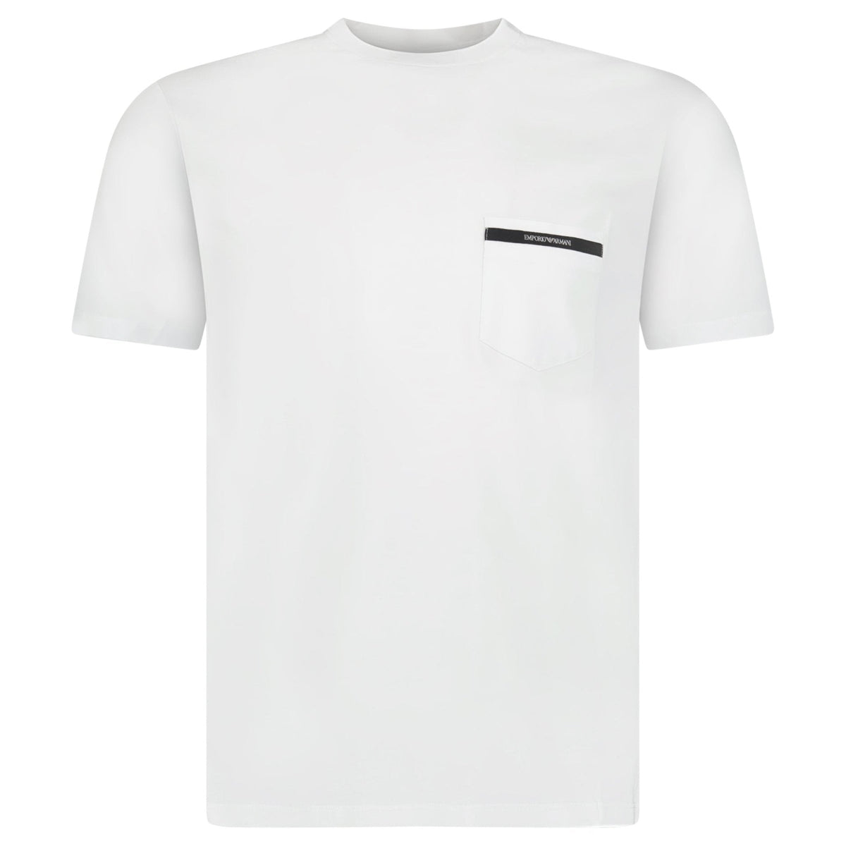 Armani Chest Pocket T-Shirt in White