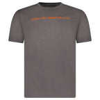 Armani Logo Print T-Shirt in Grey