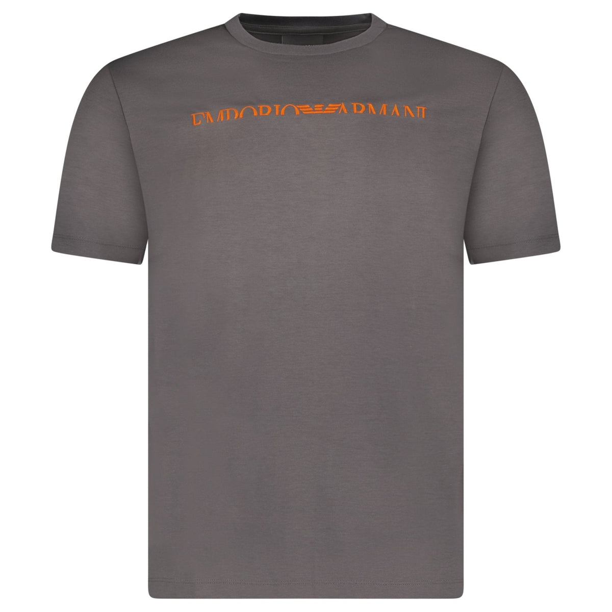 Armani Logo Print T-Shirt in Grey
