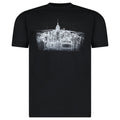 Armani New York Skyline Graphic T-Shirt in Black