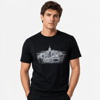 Armani New York Skyline Graphic T-Shirt in Black
