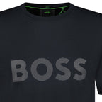 Hugo Boss Active Logo-Print T-Shirt Black
