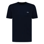 Hugo Boss Active Logo-Print T-Shirt Navy
