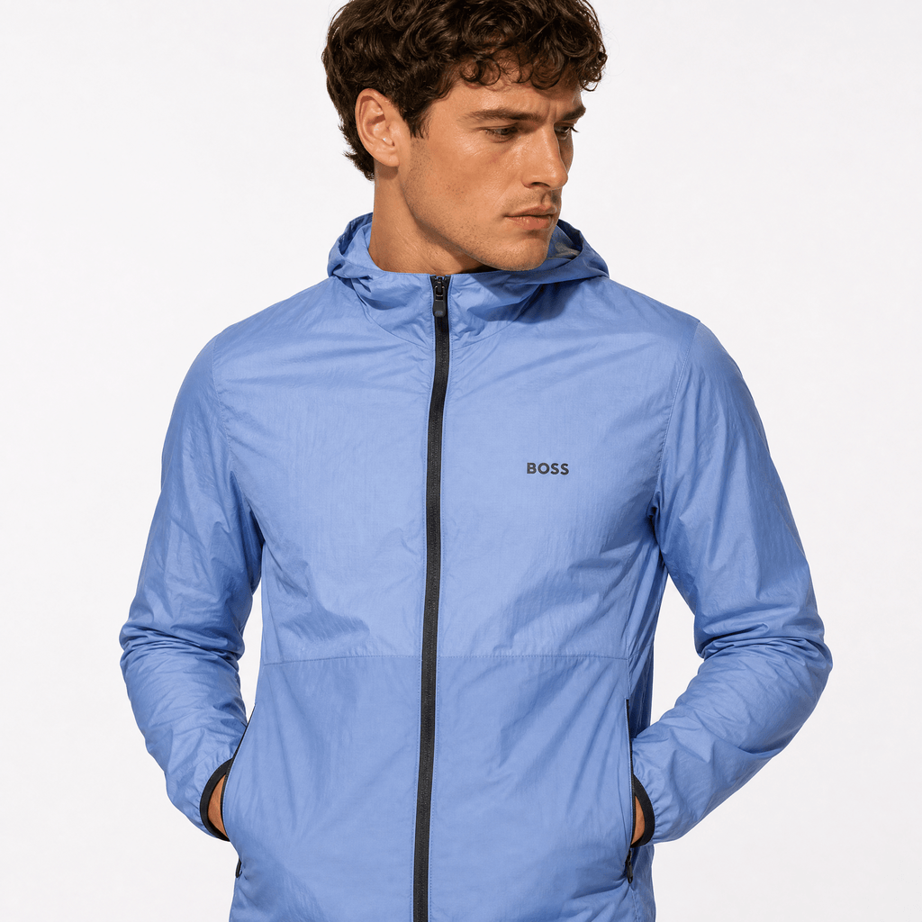 Boss Airynix HD Jacket in Light Pastel Blue