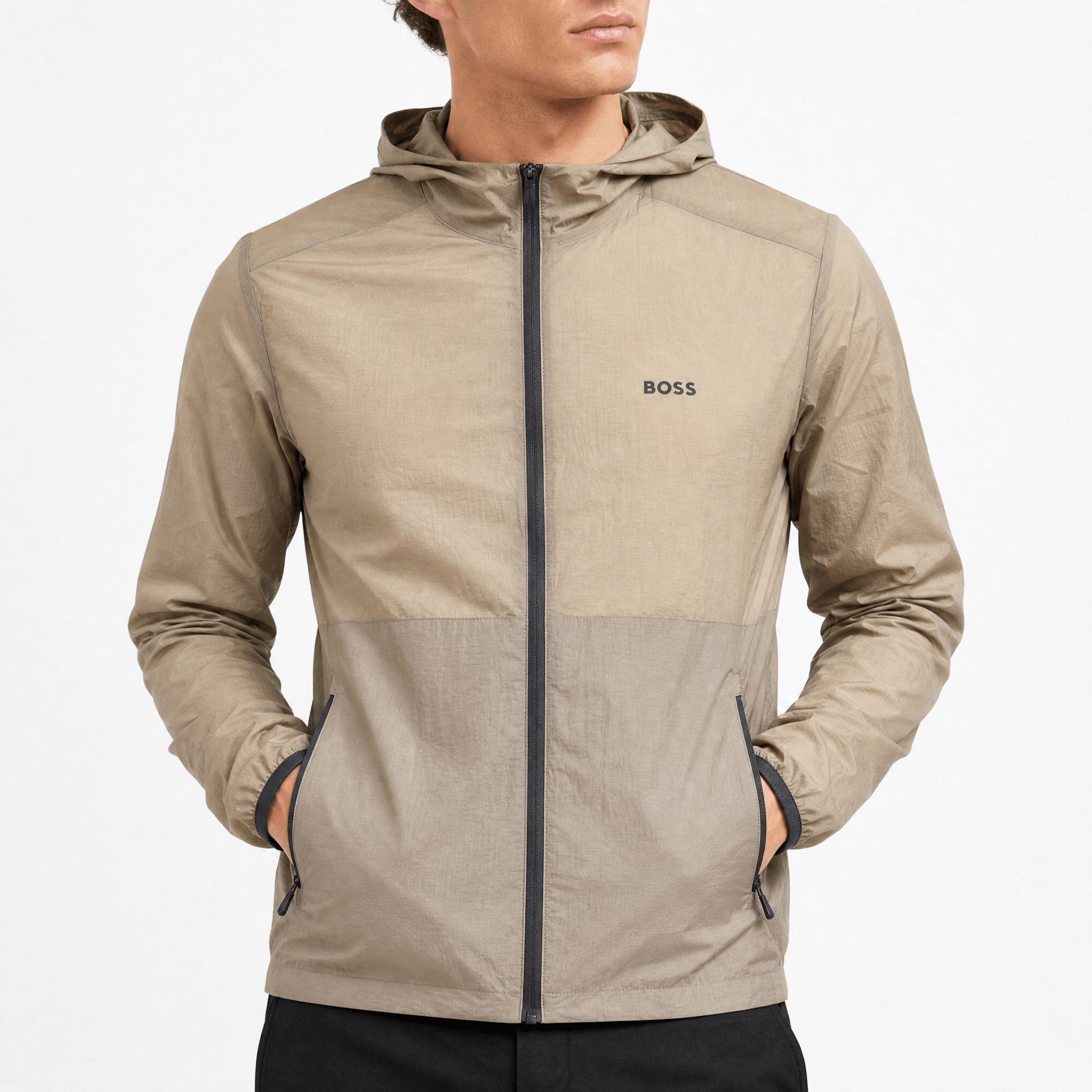 Boss Airynix HD Jacket in Light Pastel Green