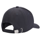 Boss Logo Embossed Cap Dark Blue & Beige