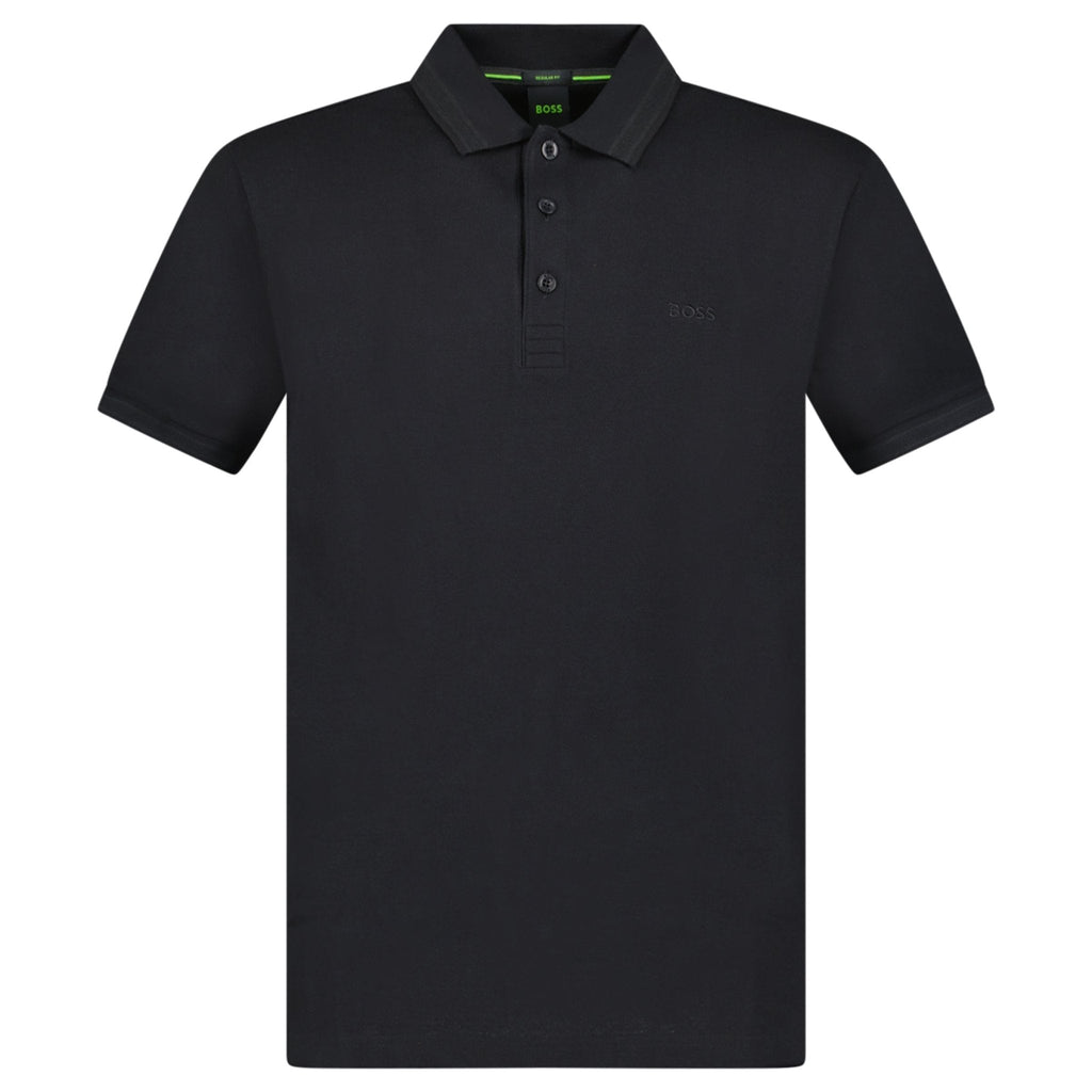 Boss Paddy Polo Shirt in Black