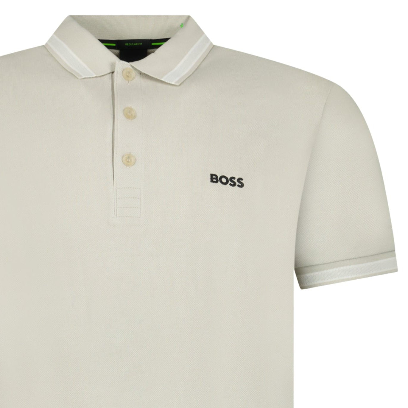 Boss Paddy Polo Shirt in Light Beige
