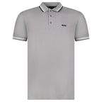 Boss Paddy Polo Shirt in Light Grey