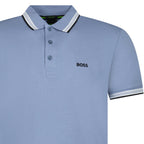 Boss Paddy Polo Shirt in Open Blue