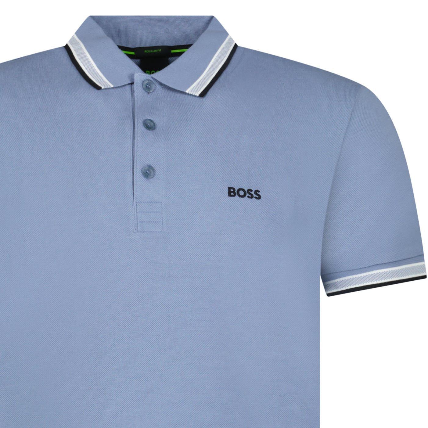 Boss Paddy Polo Shirt in Open Blue