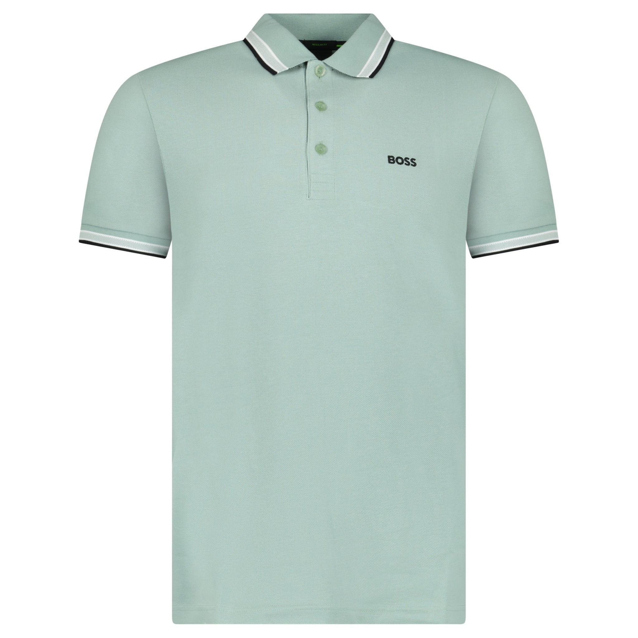 Boss Paddy Polo Shirt in Open Green