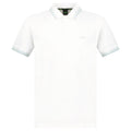 Boss Paddy Polo Shirt in Open White