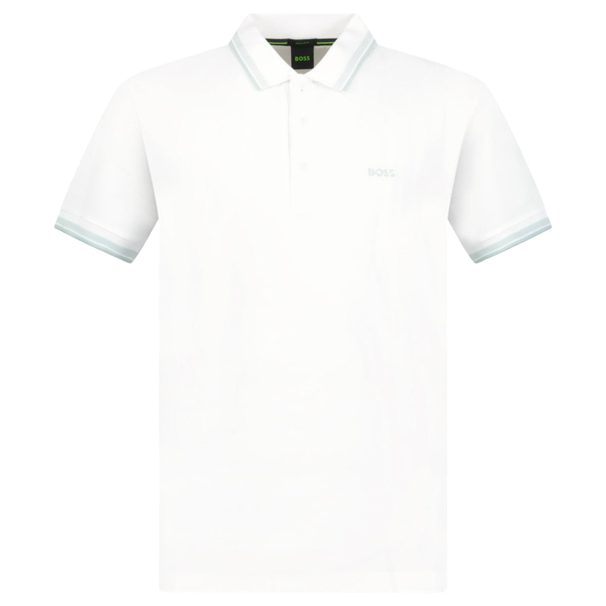 Boss Paddy Polo Shirt in Open White