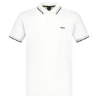 Boss Paddy Polo Shirt White