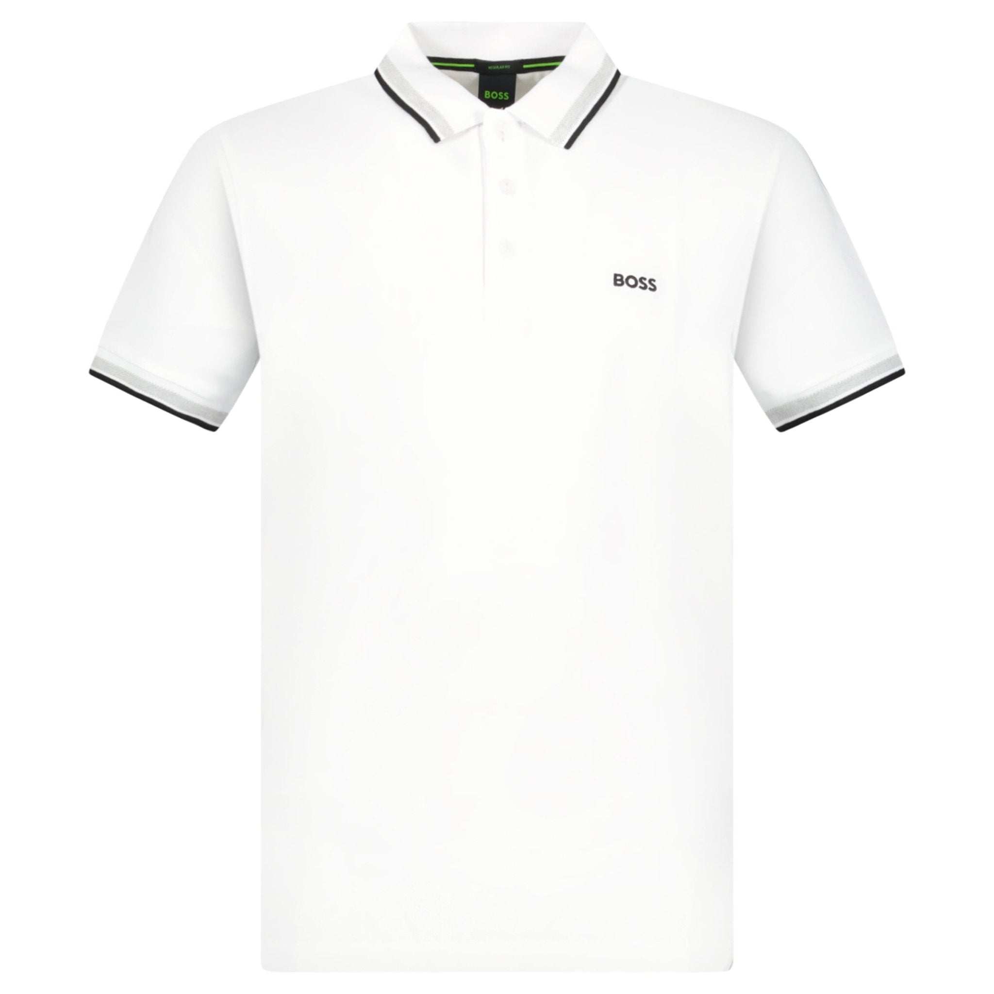 Boss Paddy Polo Shirt White