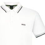 Boss Paddy Polo Shirt White
