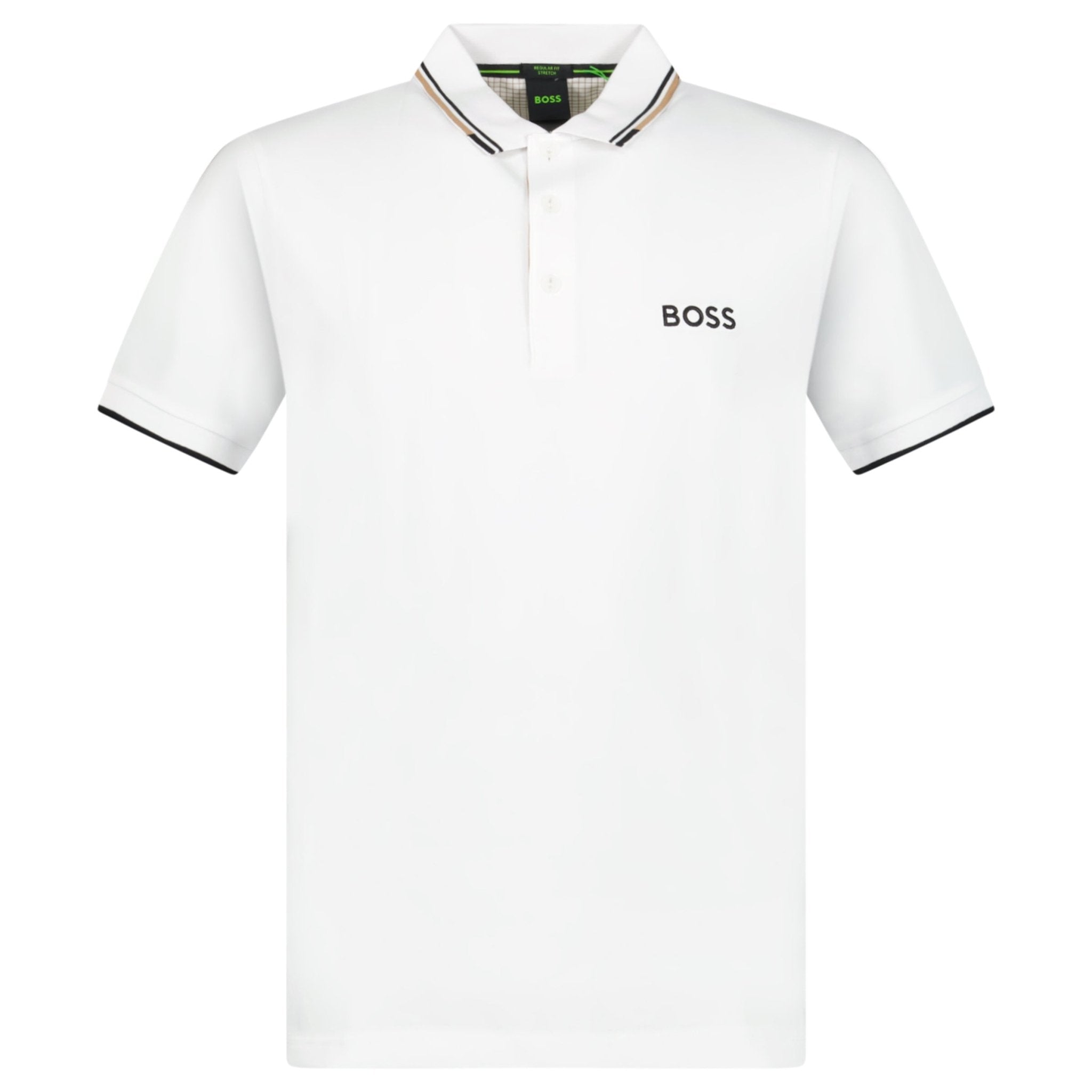 Boss Paddy Pro Golf Polo Shirt in White
