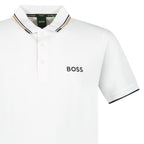 Boss Paddy Pro Golf Polo Shirt in White