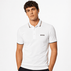 Boss Paddy Pro Golf Polo Shirt in White