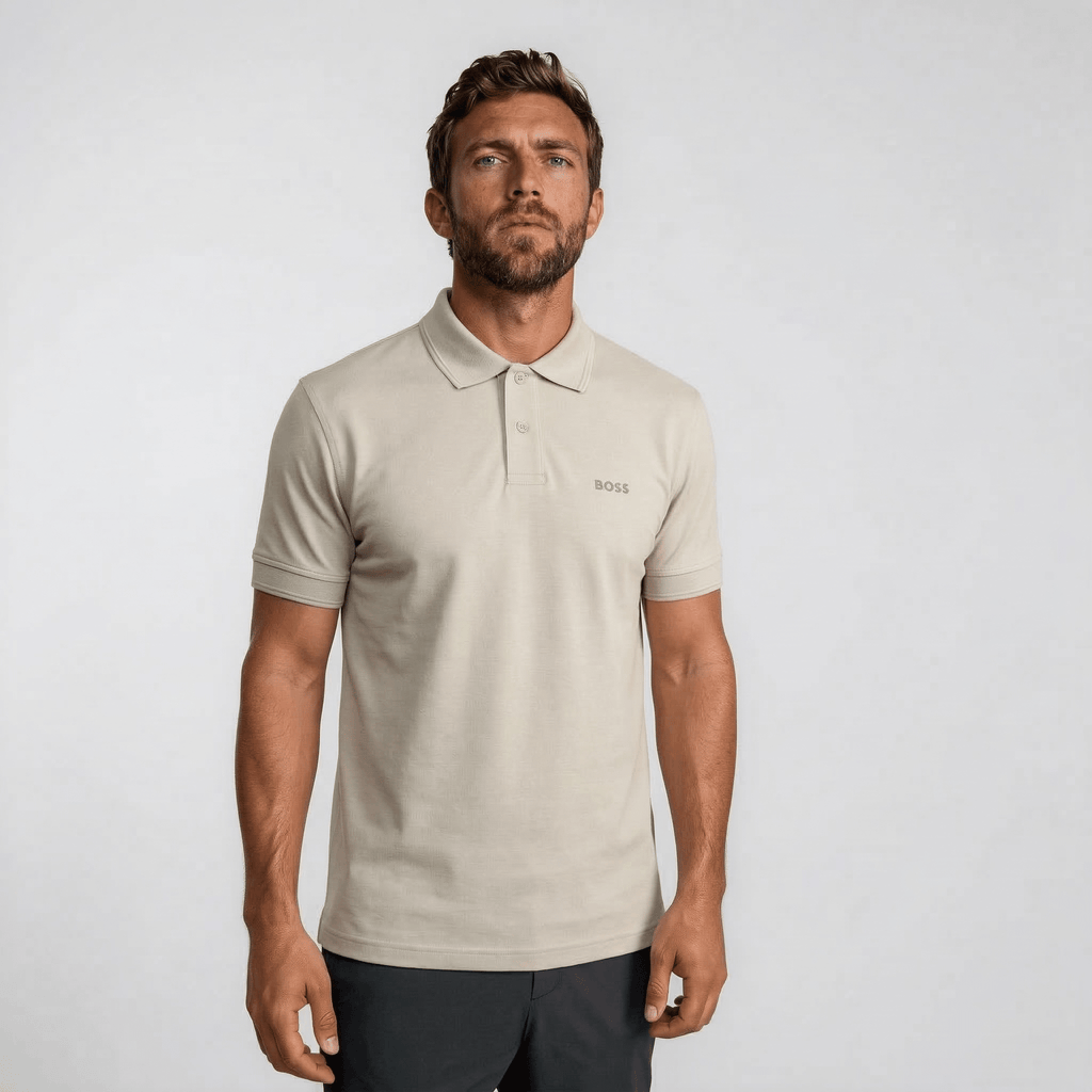 Boss Prime Polo Shirt in Grey