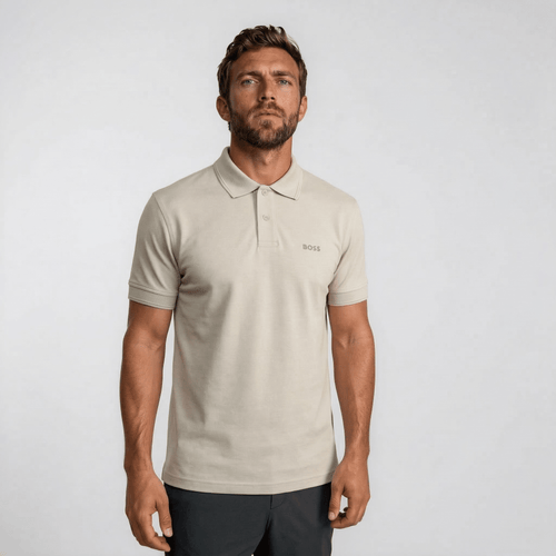 Boss Prime Polo Shirt in Grey