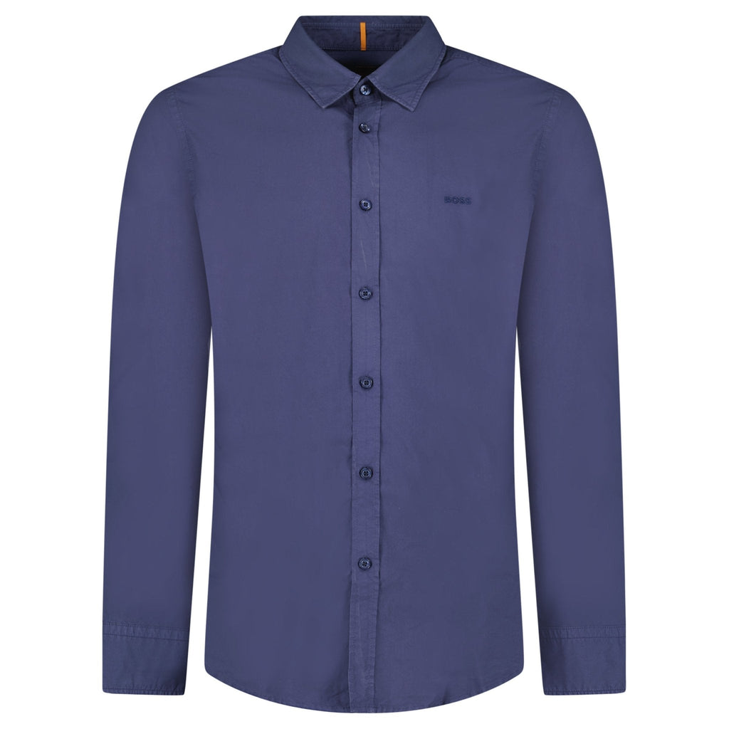 Boss Relegant Shirt Dark Blue