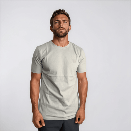 Boss Tales T-Shirt in Open Grey