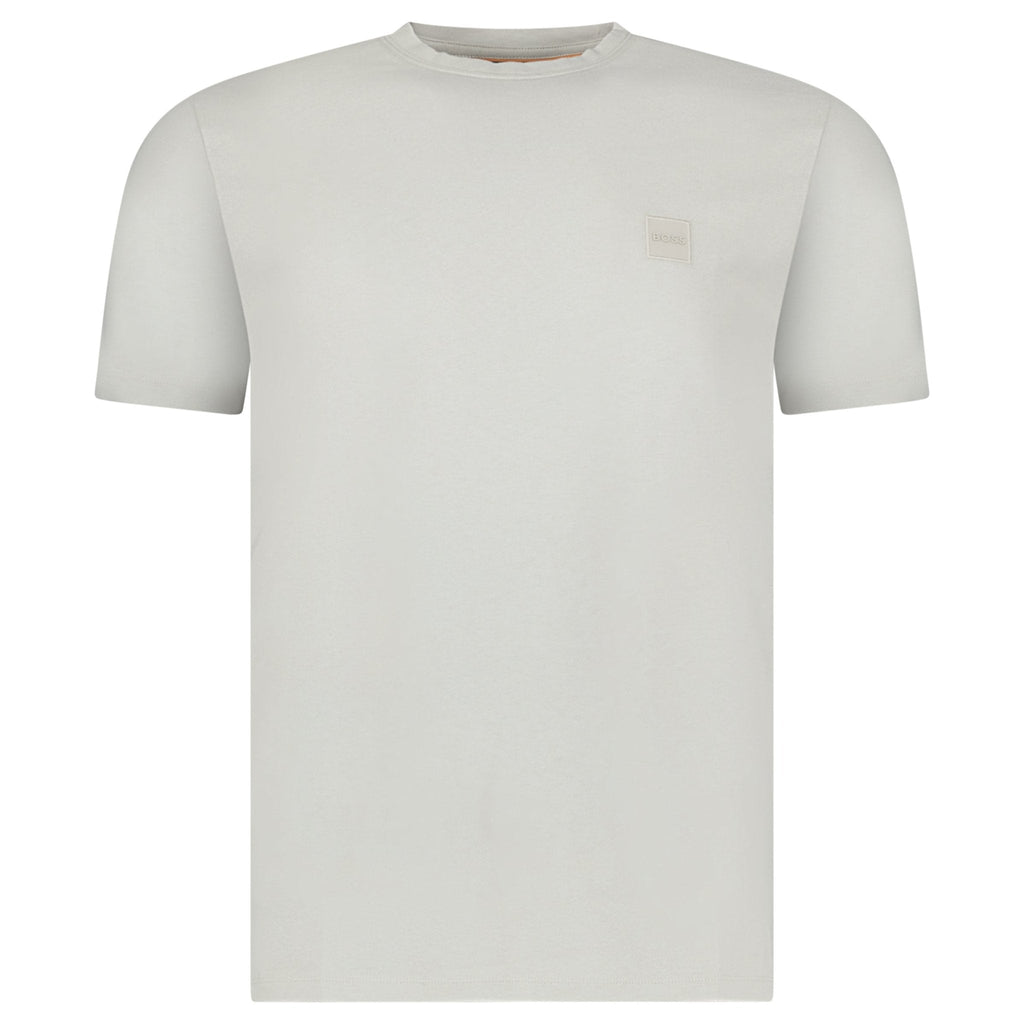 Boss Tales T-Shirt in Open Grey