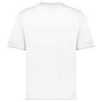 Brunello Cucinelli Double Layer T-Shirt in White