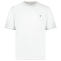 Brunello Cucinelli Double Layer T-Shirt in White