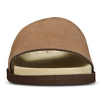 Brunello Cucinelli Suede-Strap Flat Sandals in Brown
