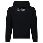 Burberry Archive Rear Felt Logo Hoodie in Black