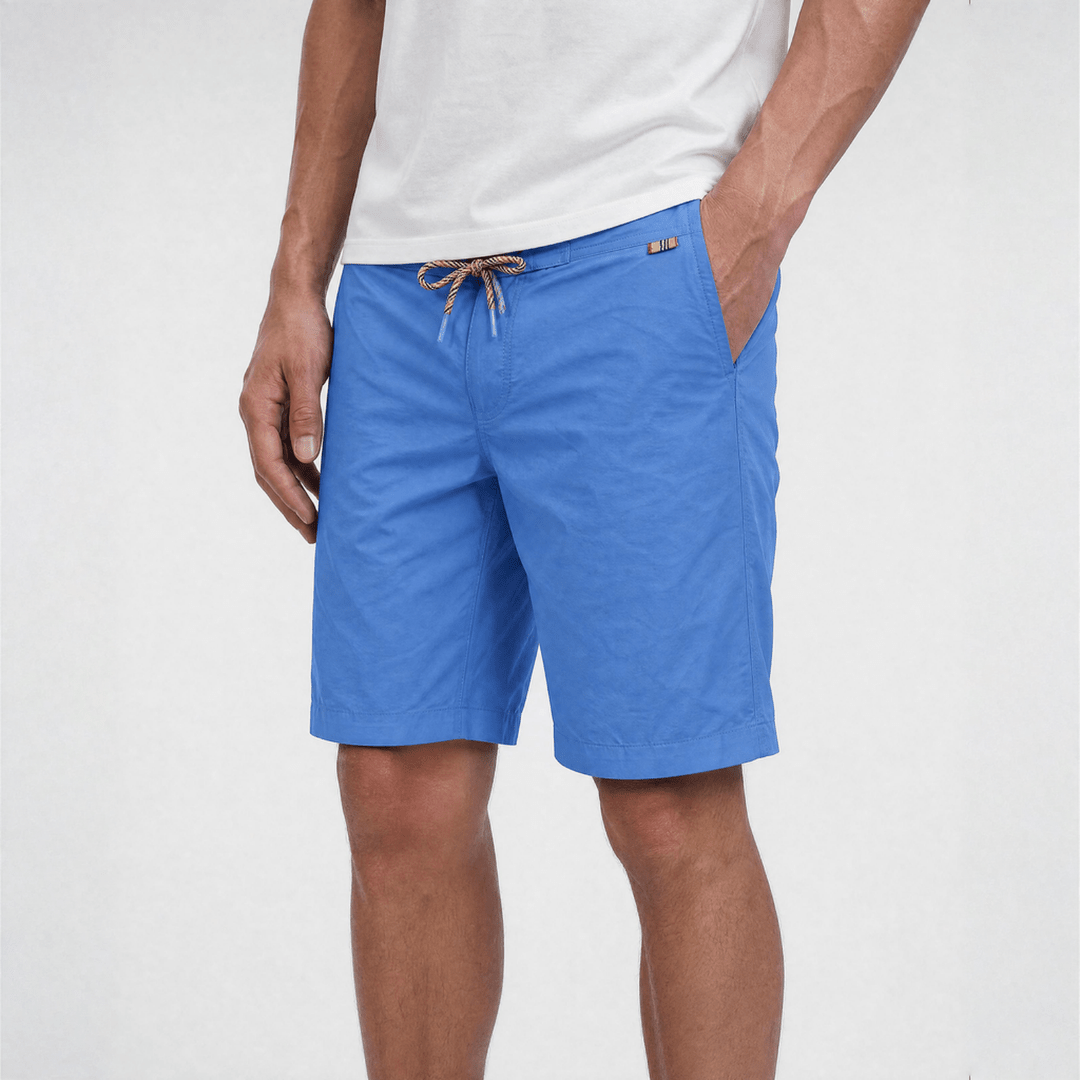 Burberry 'Brenton' Nylon Logo Swim Shorts Periwinkle blue