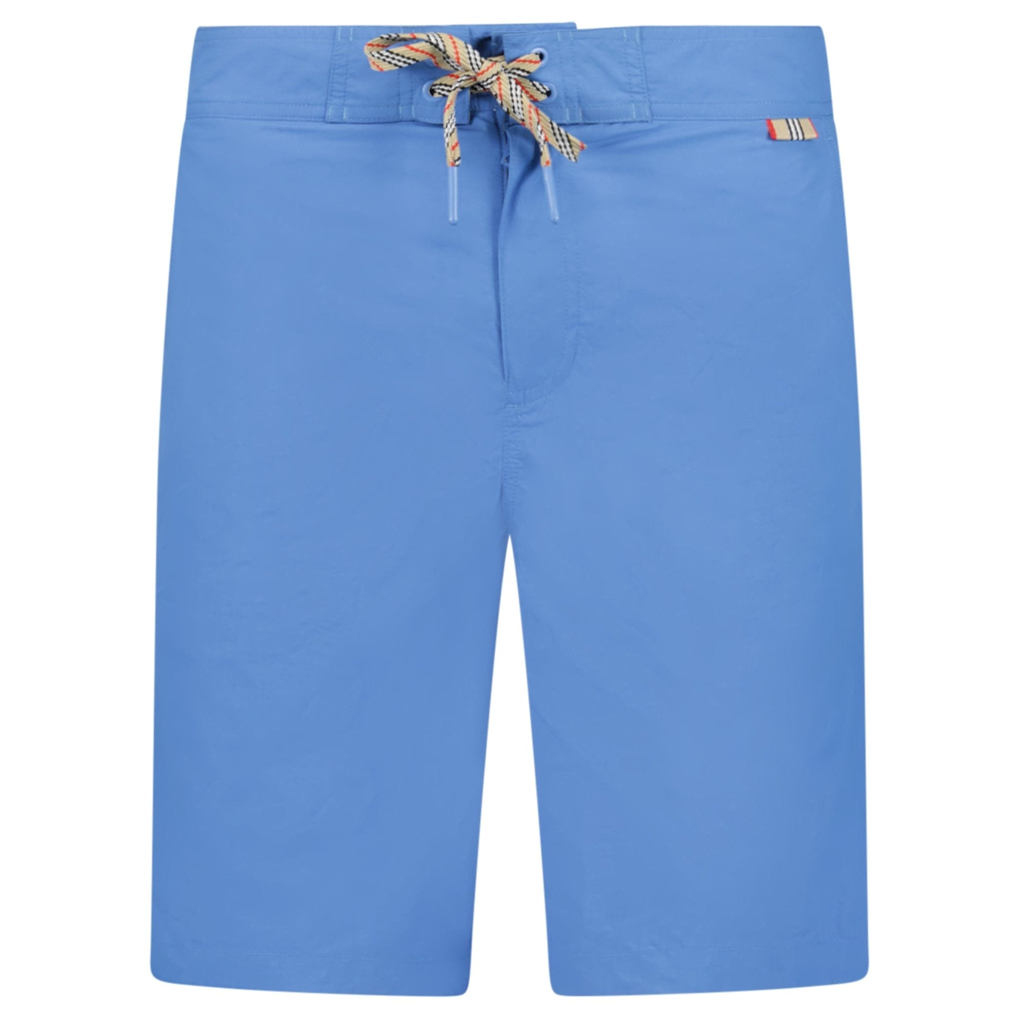 Burberry 'Brenton' Nylon Logo Swim Shorts Periwinkle blue