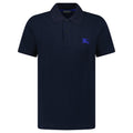 Burberry EKD Cotton Polo Shirt in Navy