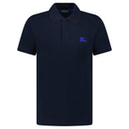 Burberry EKD Cotton Polo Shirt in Navy