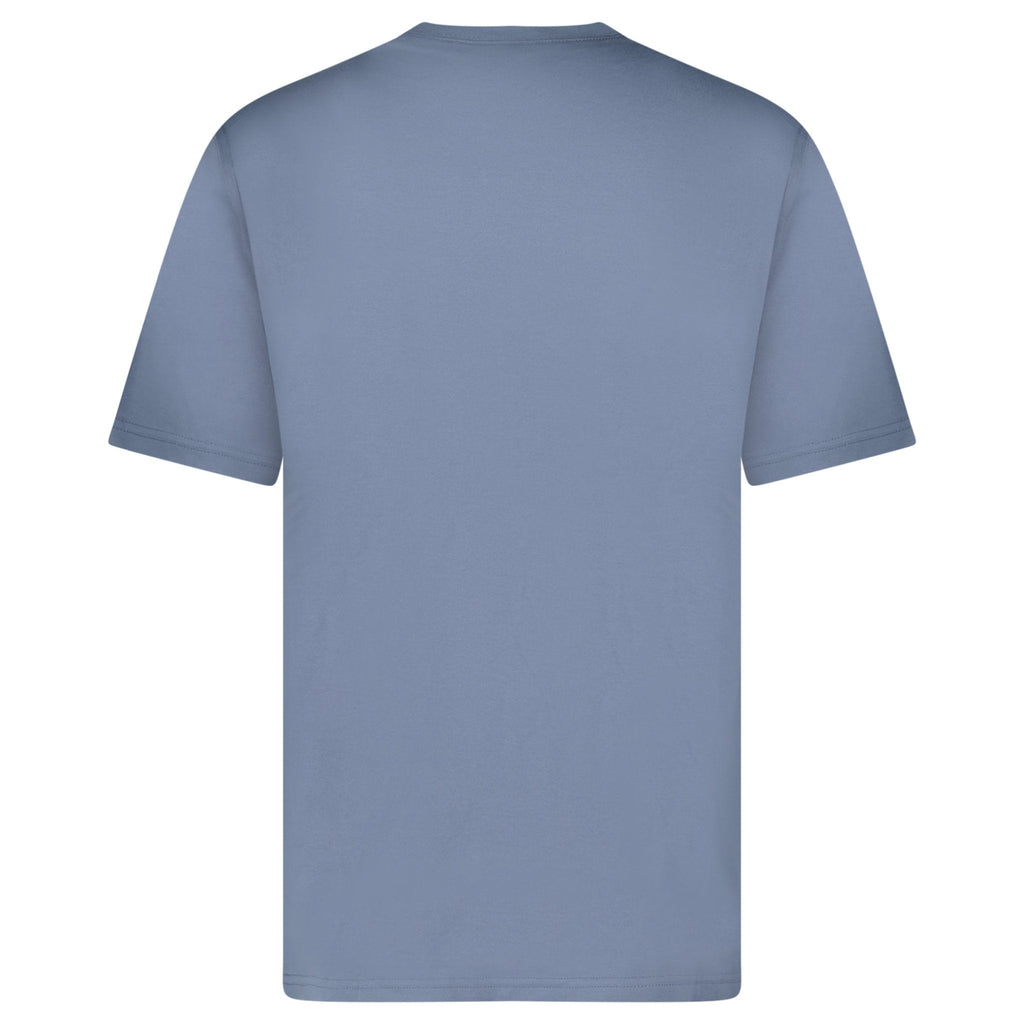 Burberry 'Ellison' Logo Print T-Shirt Carbon Blue