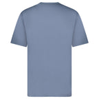 Burberry 'Ellison' Stripe Embroidery T-Shirt Carbon Blue