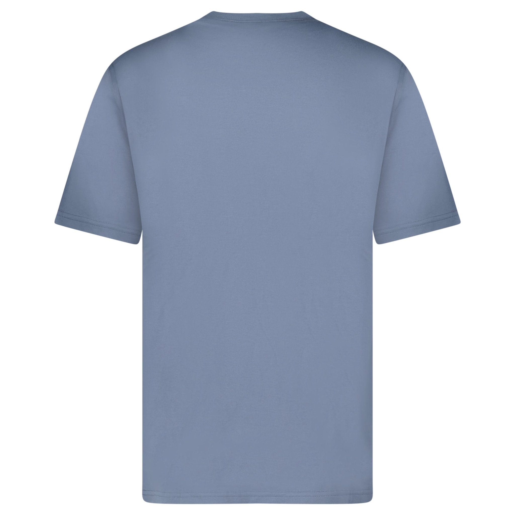 Burberry 'Ellison' Stripe Embroidery T-Shirt Carbon Blue