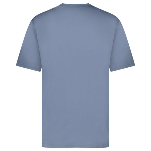 Burberry 'Ellison' Stripe Embroidery T-Shirt Carbon Blue